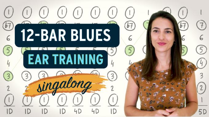 12-bar blues ear training