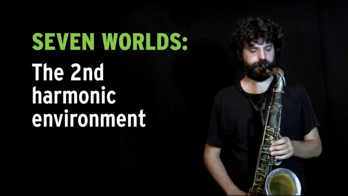 Improvisation exercise Seven Worlds on tenor sax