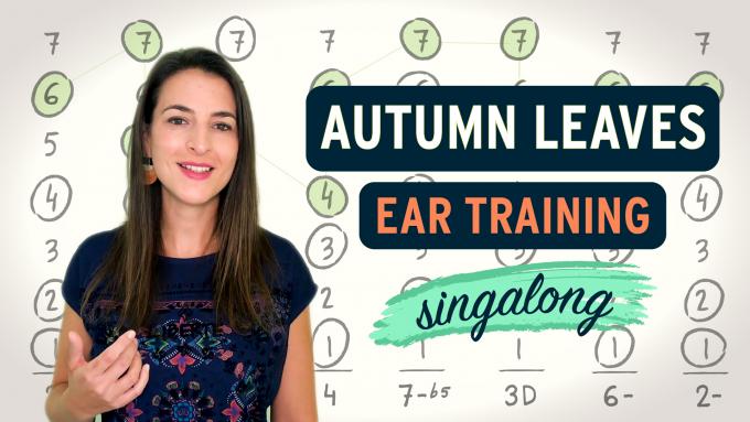 Autumn Leaves ear training