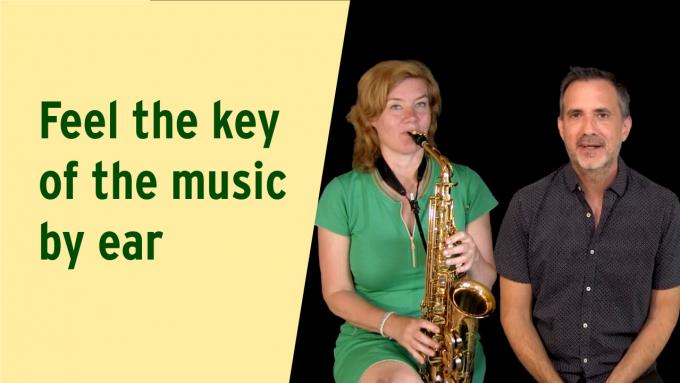 Finding the key of the music by ear