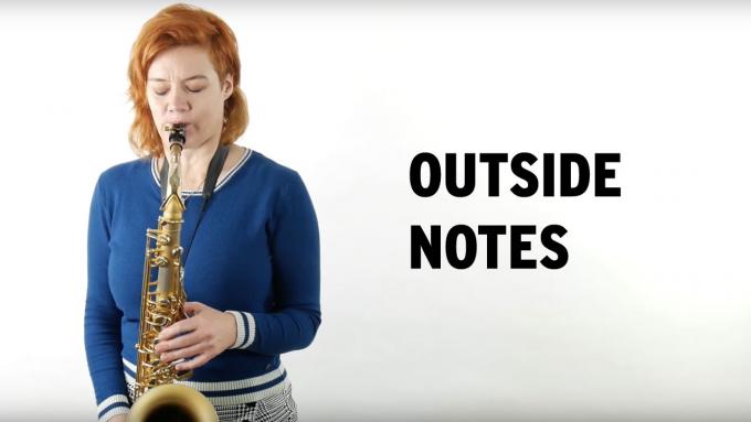 IFR video lesson: Improvising with notes outside the key of the music