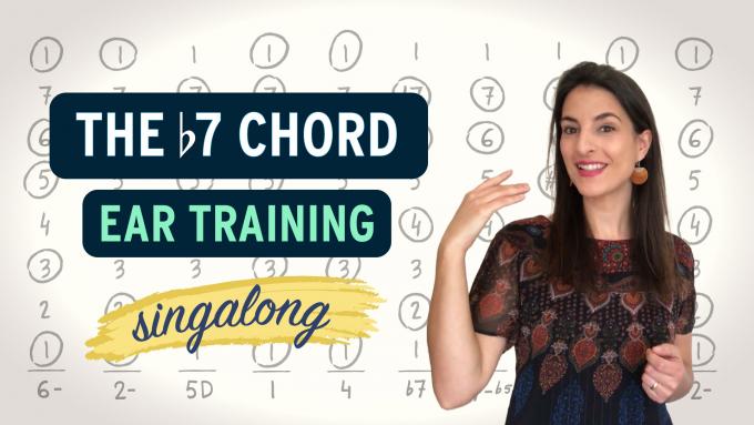 Melody Paths with the beautiful b7 chord