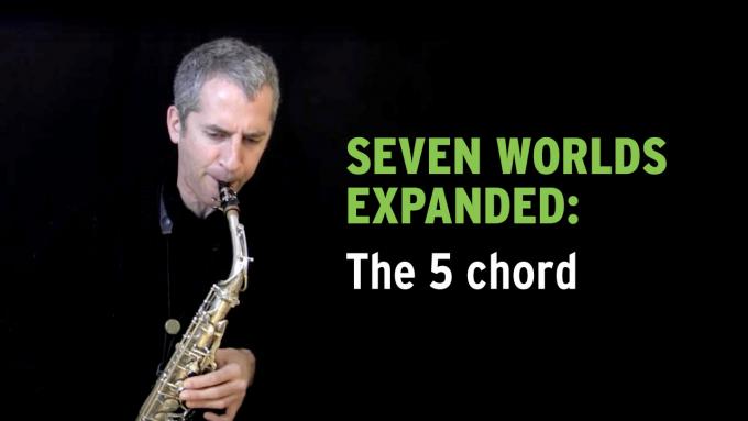 IFR improvisation exercise Seven Worlds Expanded on alto sax